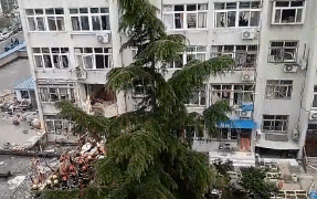 突發(fā)！青島一居民樓發(fā)生爆燃！已造1人死亡，7人受傷！3公里外有震感…