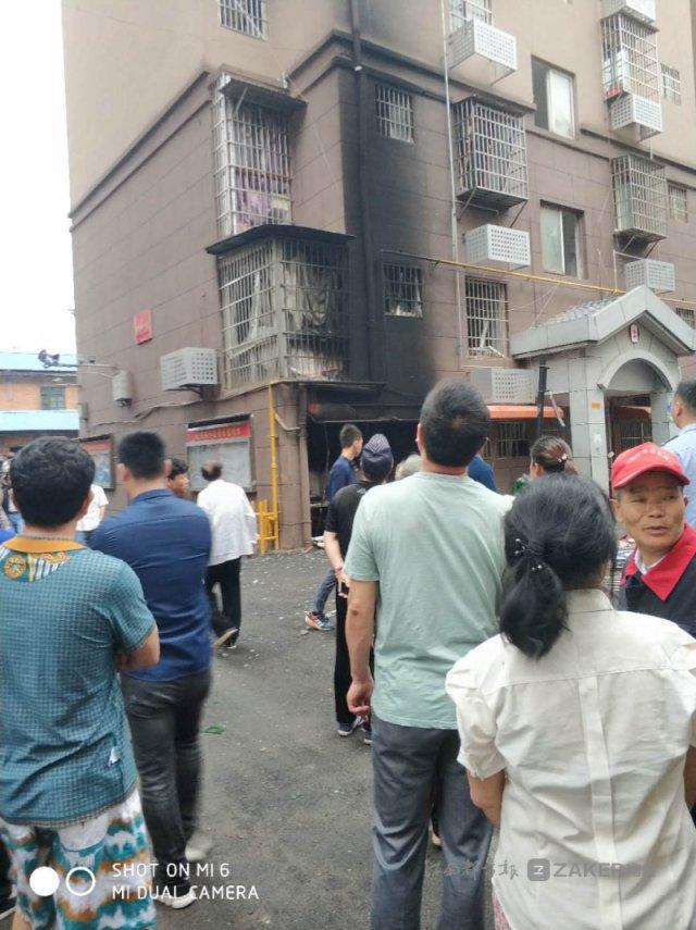 南昌新建區(qū)一小區(qū)煤氣罐爆炸， 4 人受傷